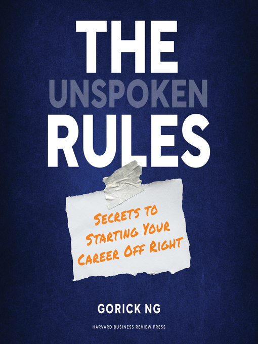 Title details for The Unspoken Rules by Gorick Ng - Available